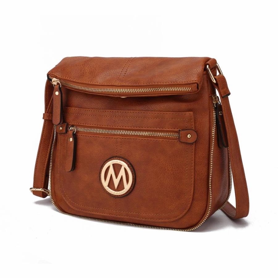 Luciana Vegan Leather Crossbody Handbag