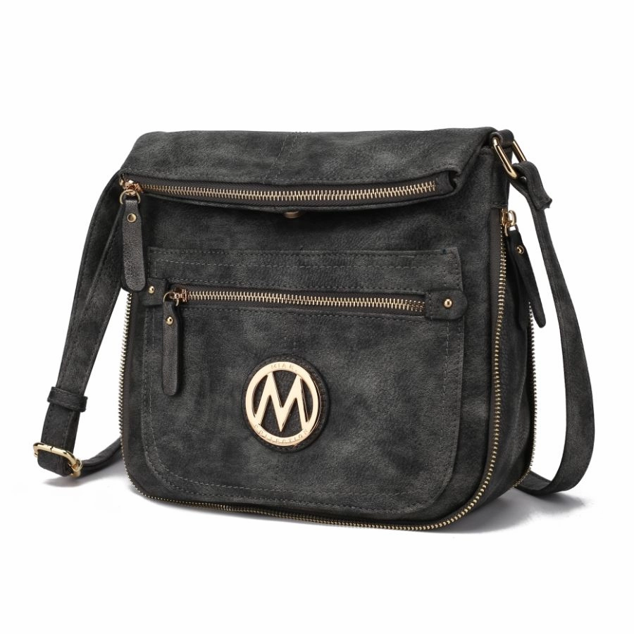 Luciana Vegan Leather Crossbody Handbag