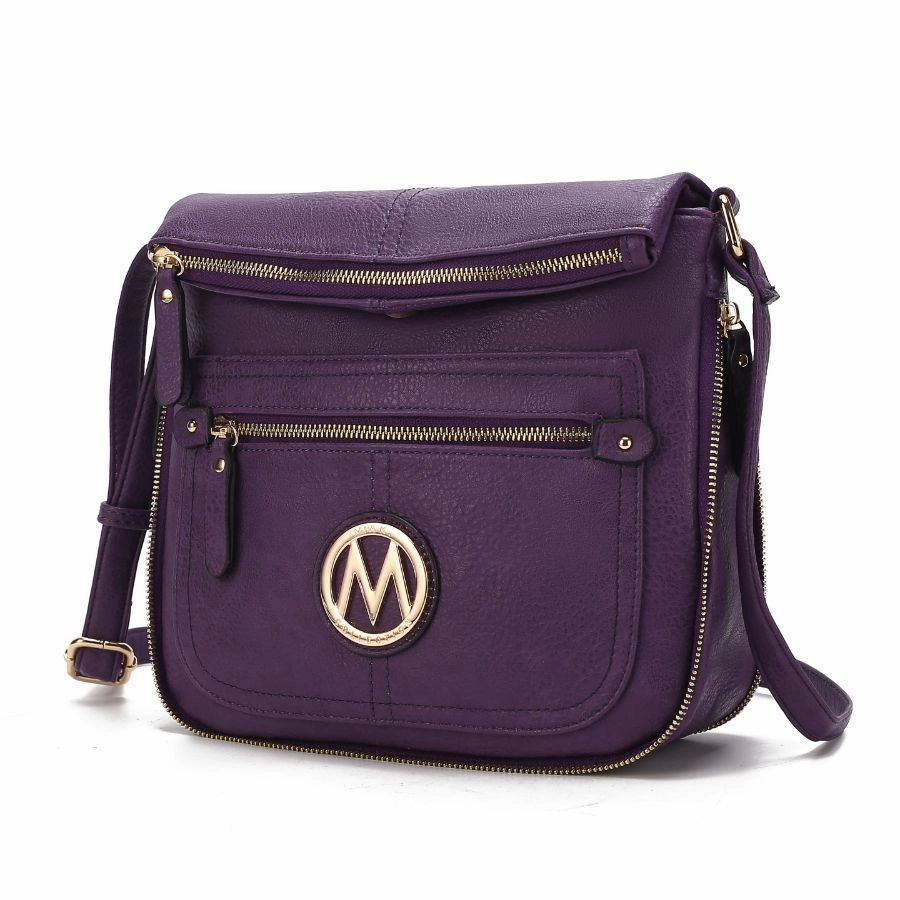 Luciana Vegan Leather Crossbody Handbag