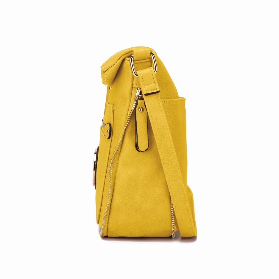Luciana Vegan Leather Crossbody Handbag