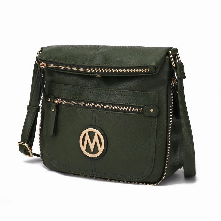 Luciana Vegan Leather Crossbody Handbag