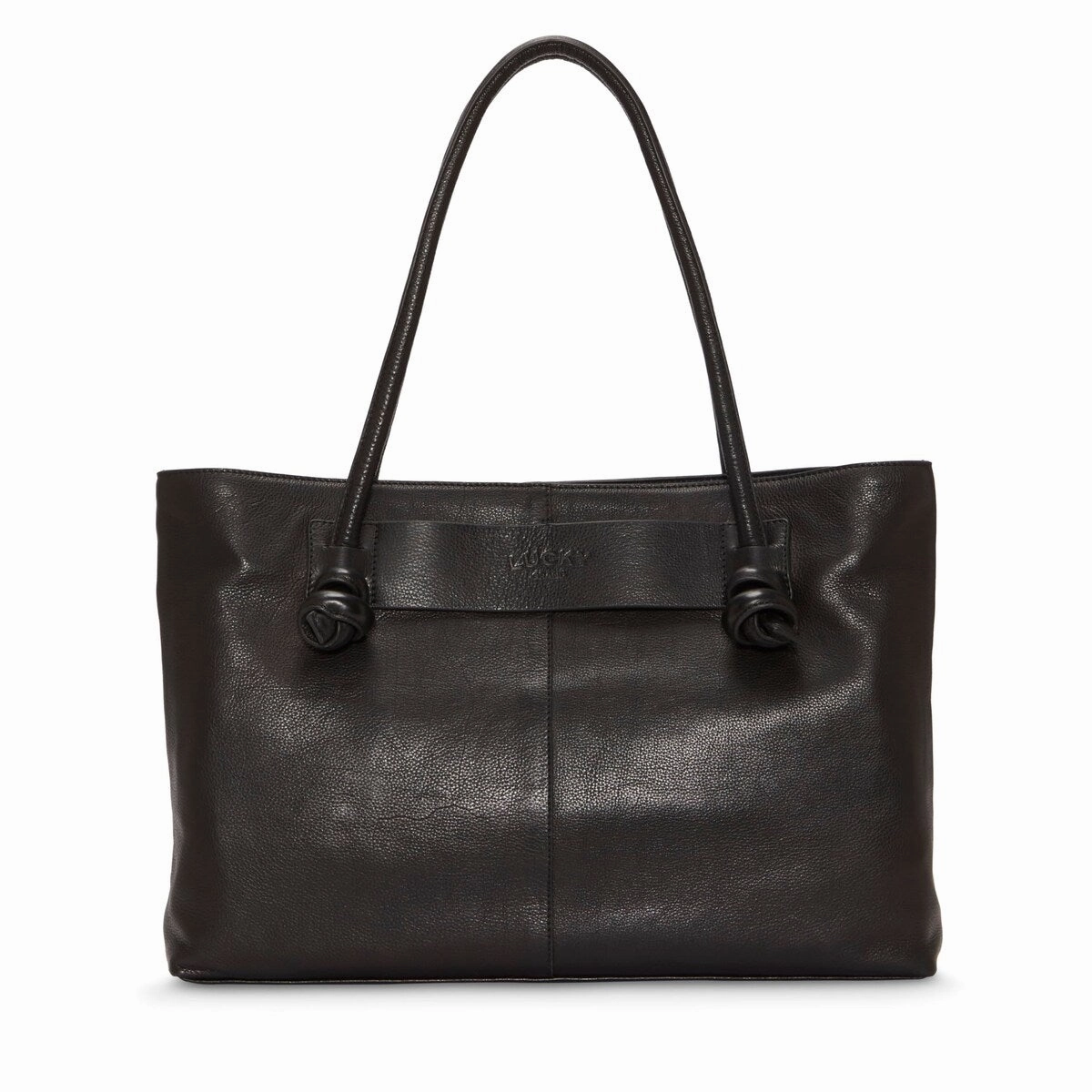 Lucky Brand Juli Leather Tote Black