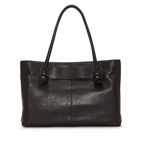 Lucky Brand Juli Leather Tote Black