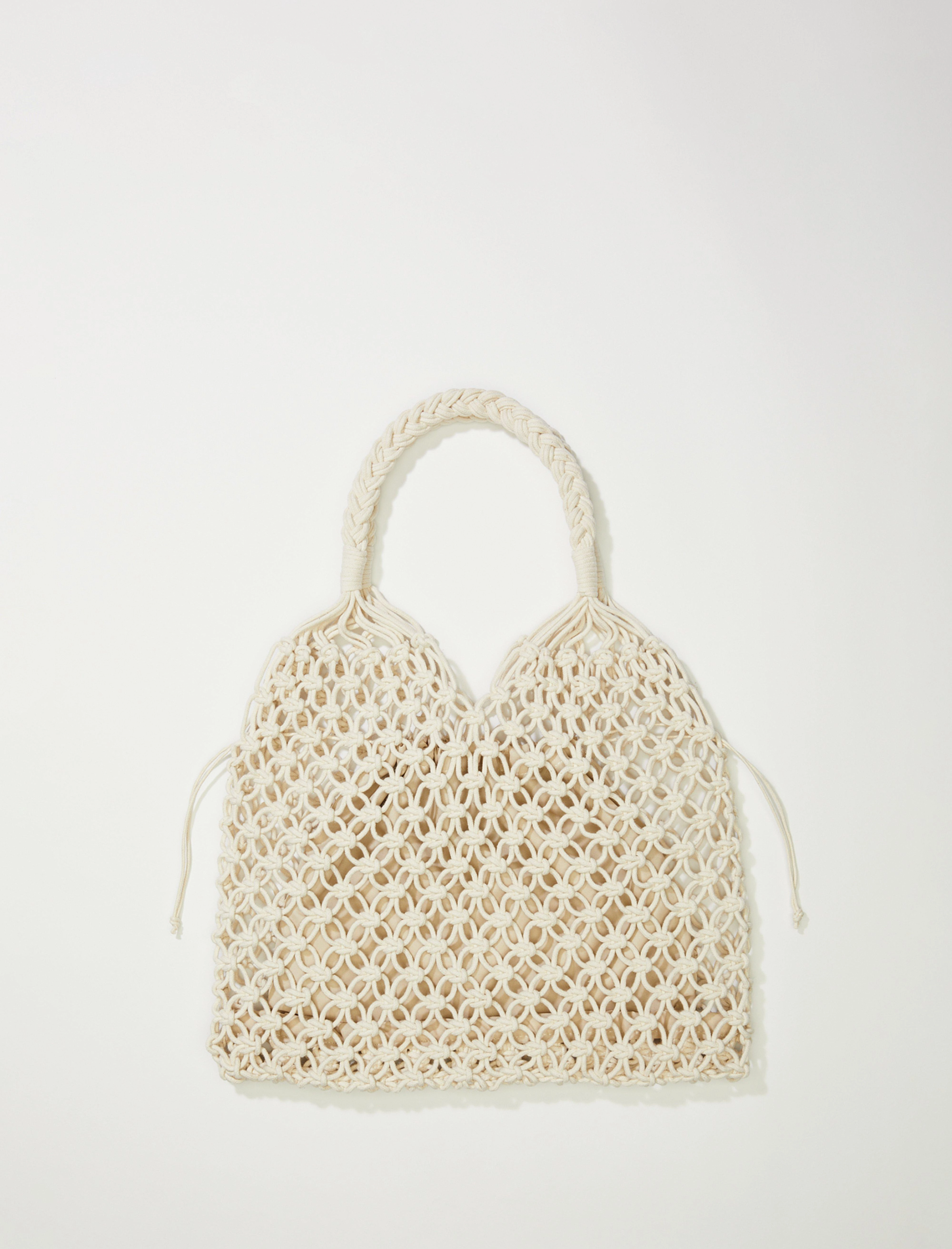 Lucky Brand Rope Macrame Market Tote