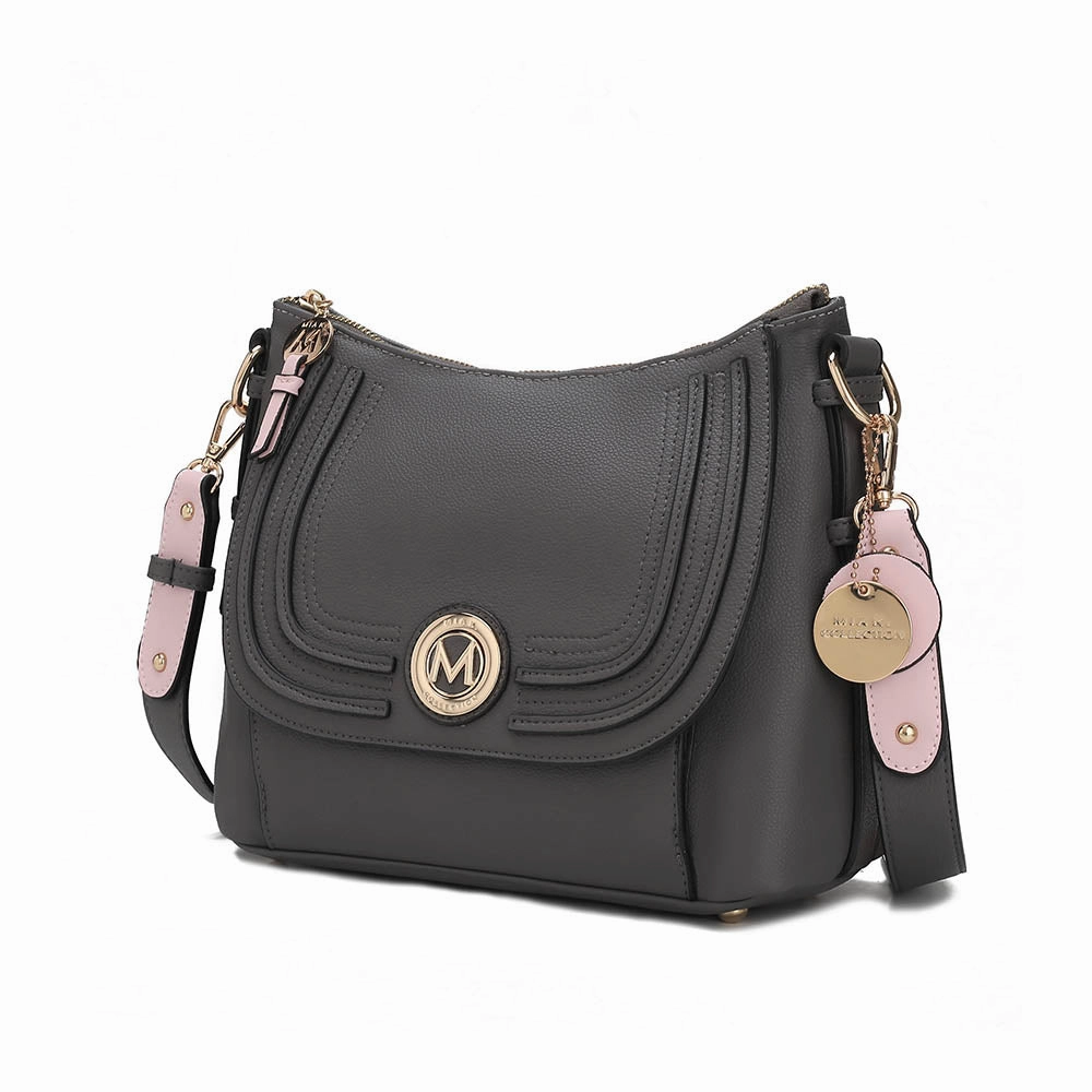 Maggie Vegan Leather Crossbody Handbag