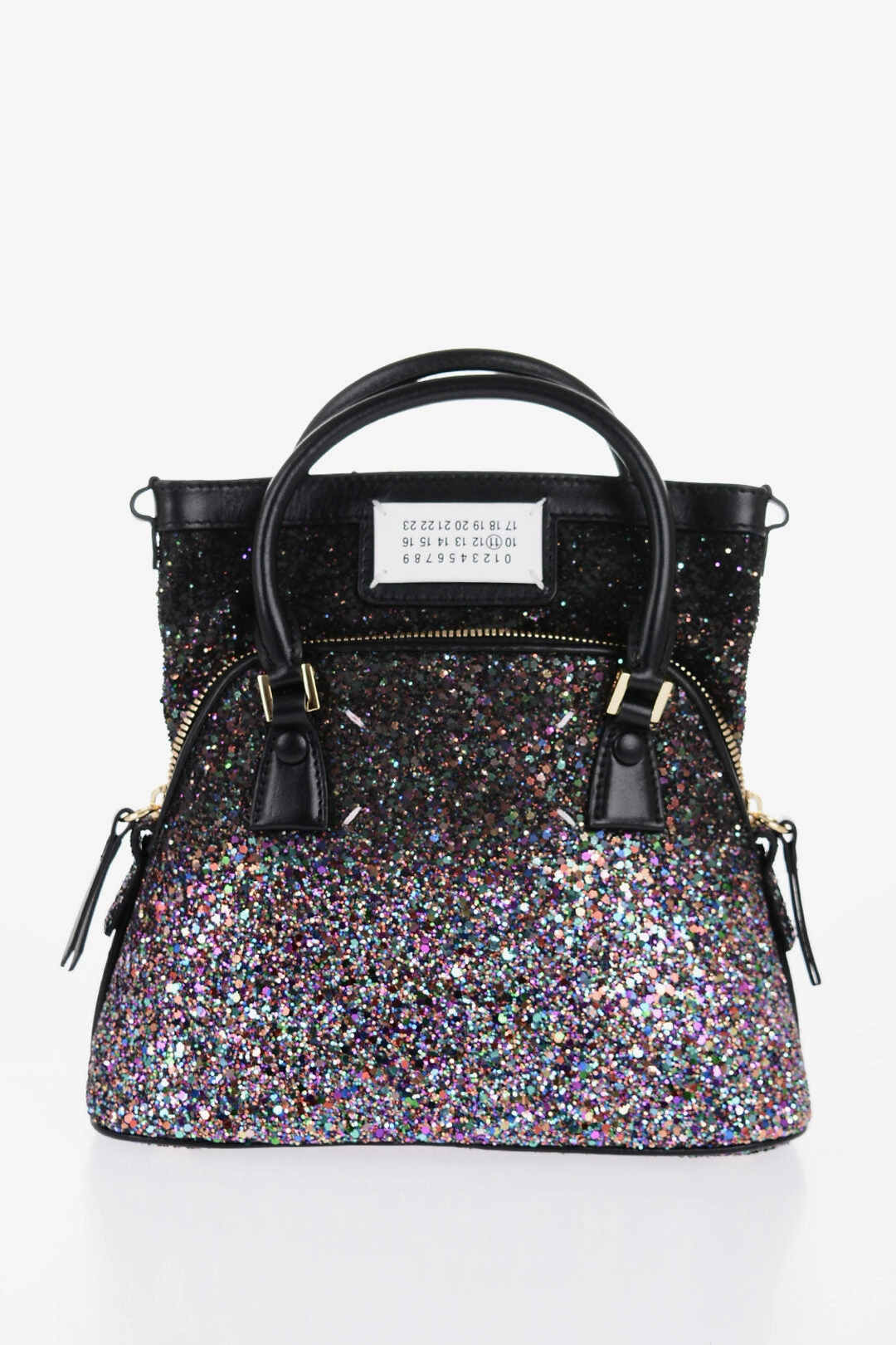 Maison Margiela Mm11 Gradient Glittered Mini Crossbody Bag