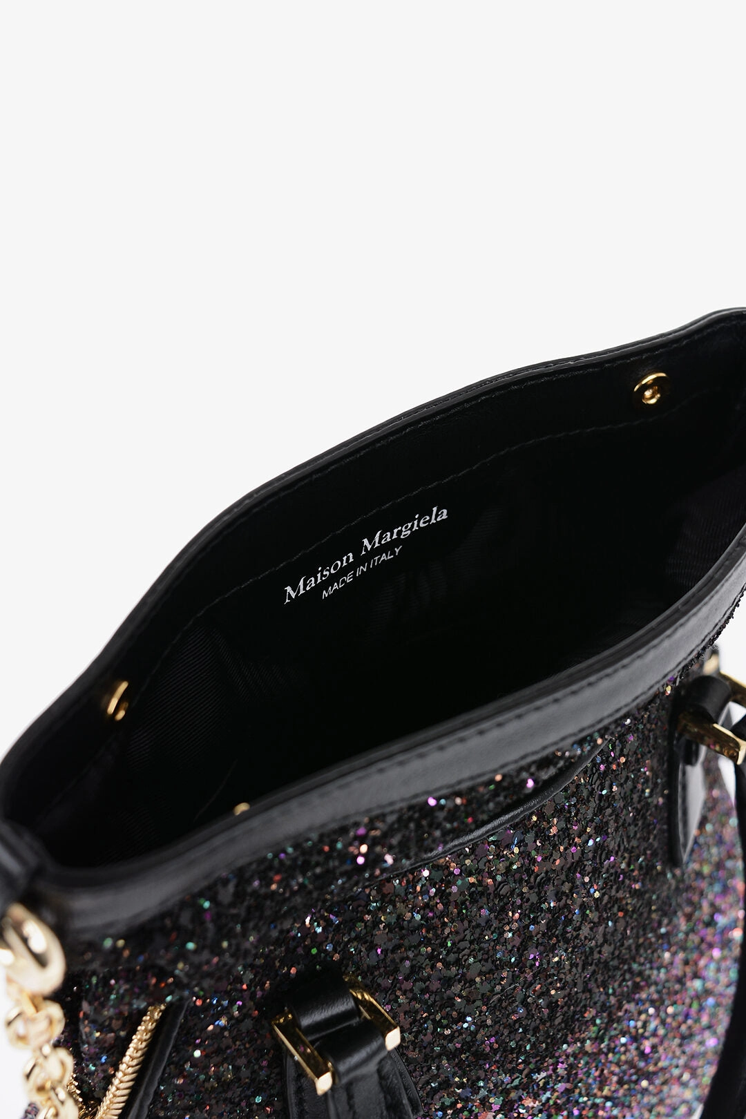 Maison Margiela Mm11 Gradient Glittered Mini Crossbody Bag