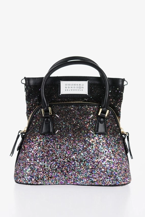 Maison Margiela Mm11 Gradient Glittered Mini Crossbody Bag