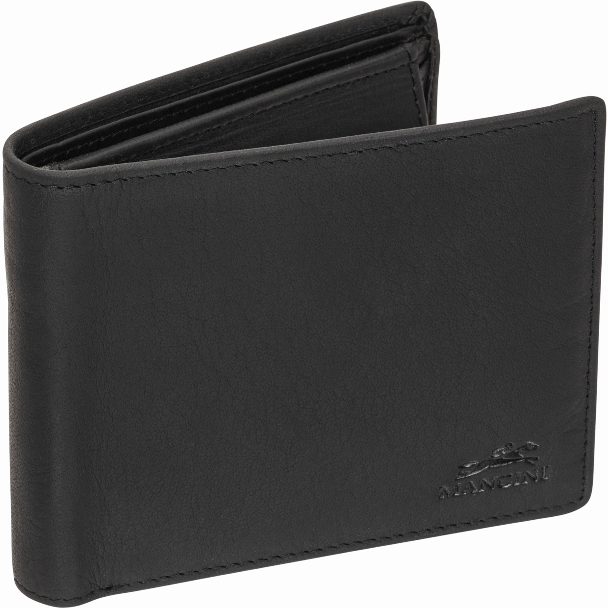 Mancini BUFFALO RFID Secure Wallet with Coin Pocket