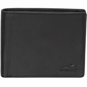 Mancini BUFFALO RFID Secure Wallet with Coin Pocket