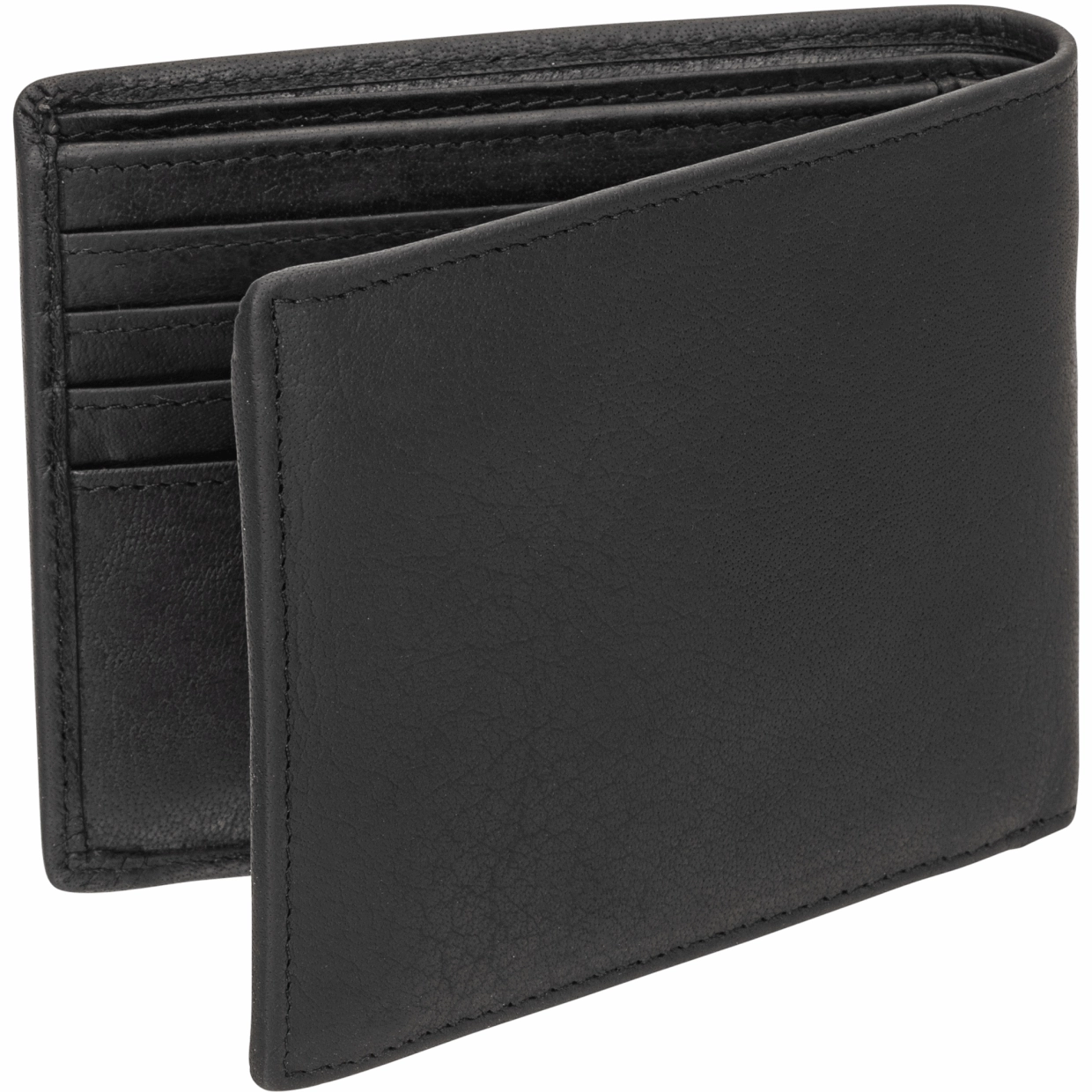 Mancini BUFFALO RFID Secure Wallet with Coin Pocket