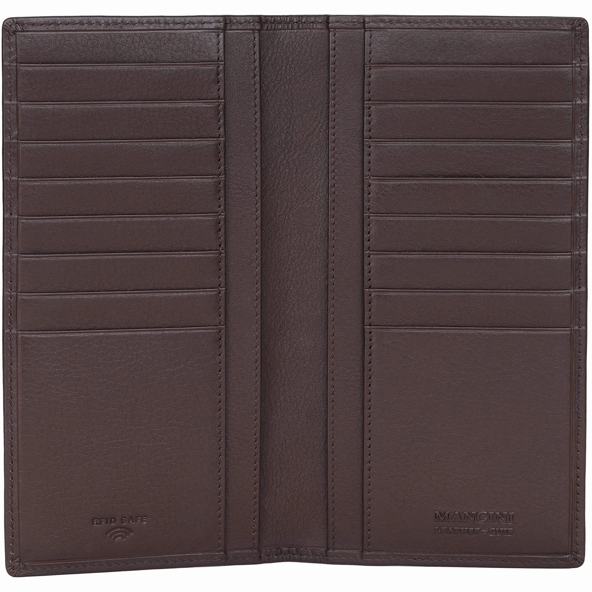 Mancini Sonoma RFID Secure Breast Pocket Wallet