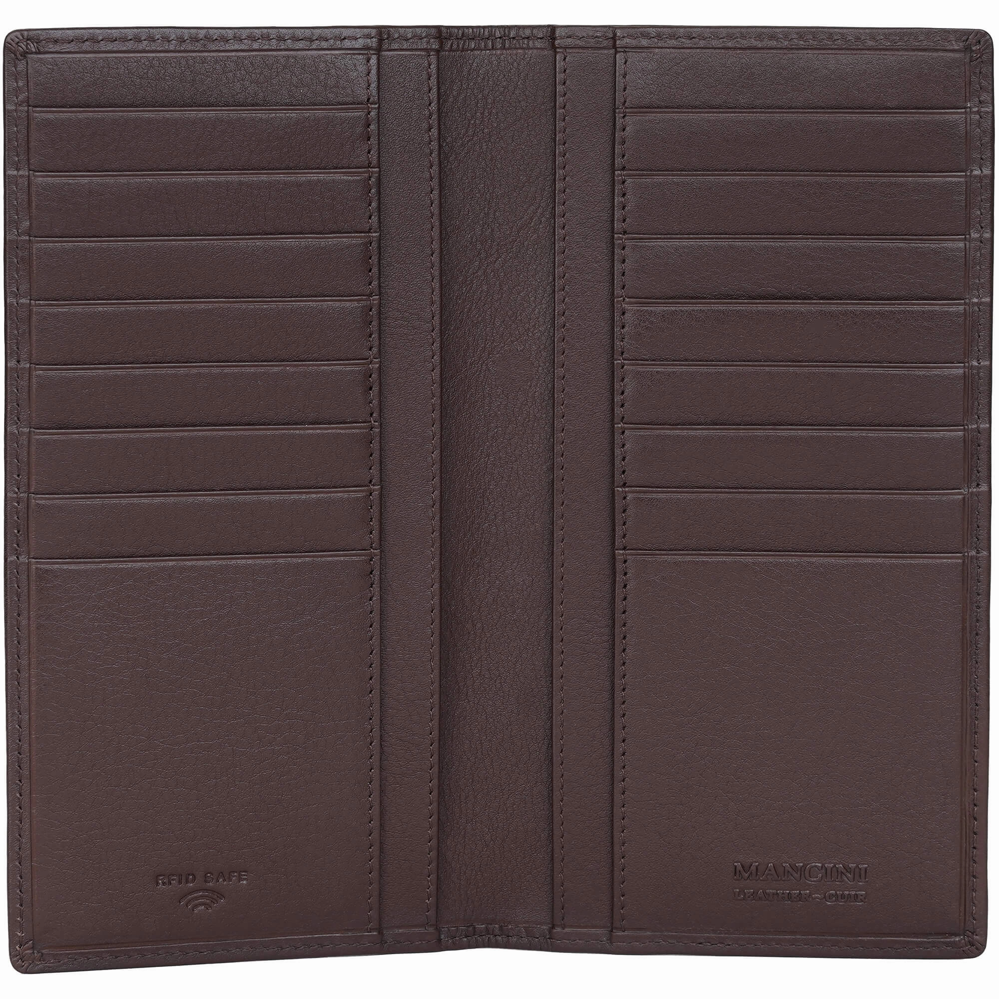 Mancini Sonoma RFID Secure Breast Pocket Wallet