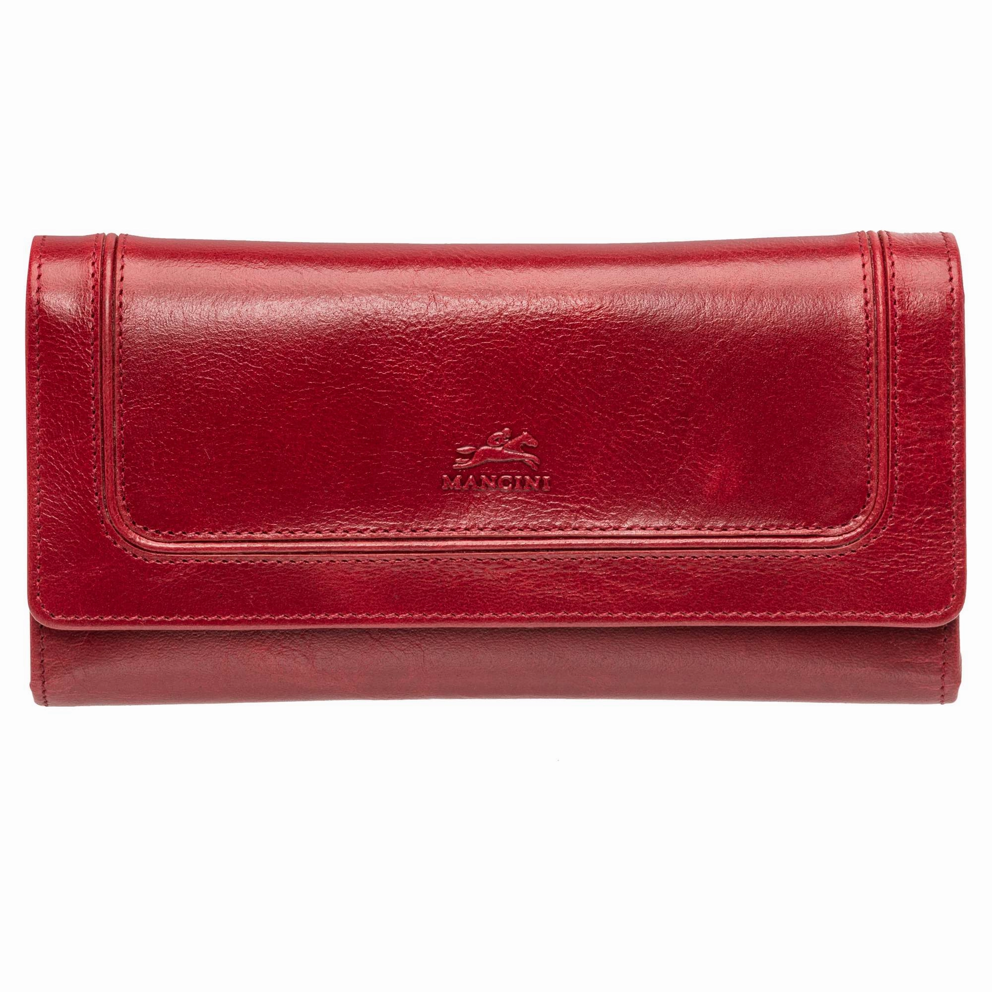 Mancini South Beach RFID Secure Quadruple Fold Wallet