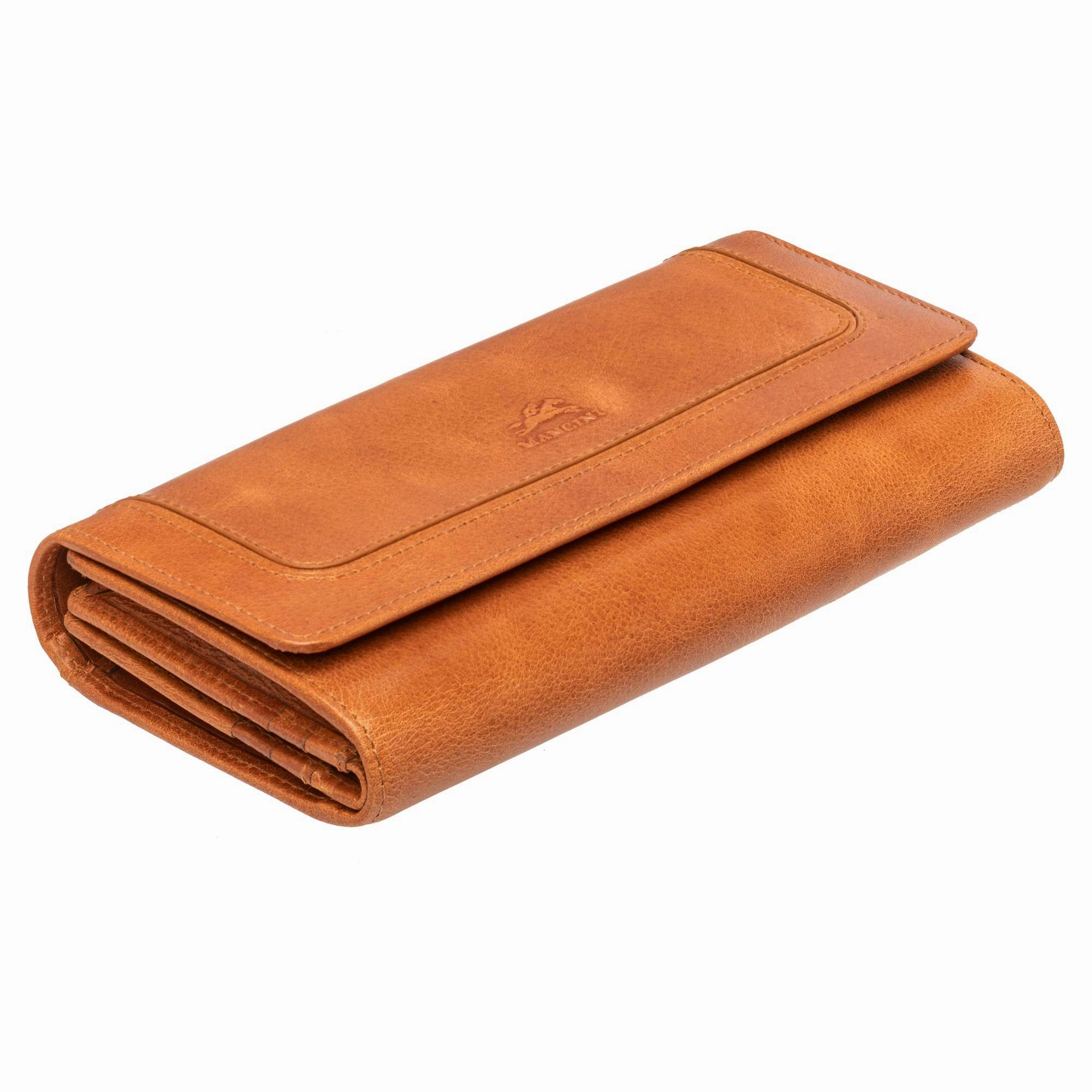 Mancini South Beach RFID Secure Quadruple Fold Wallet