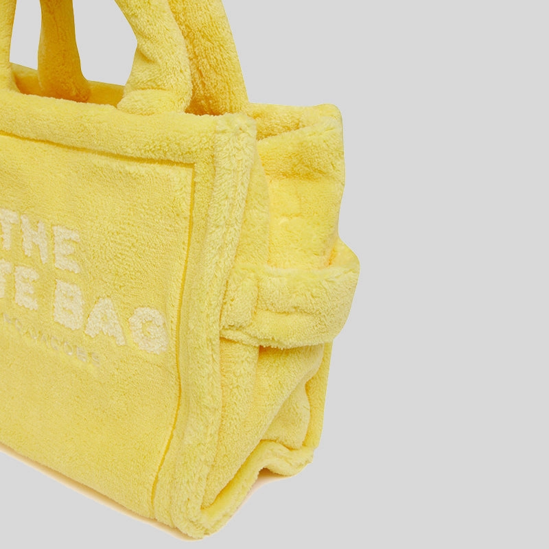 Marc Jacobs Mini The Tote Terry Cloth Bag Yellow H058M06PF22