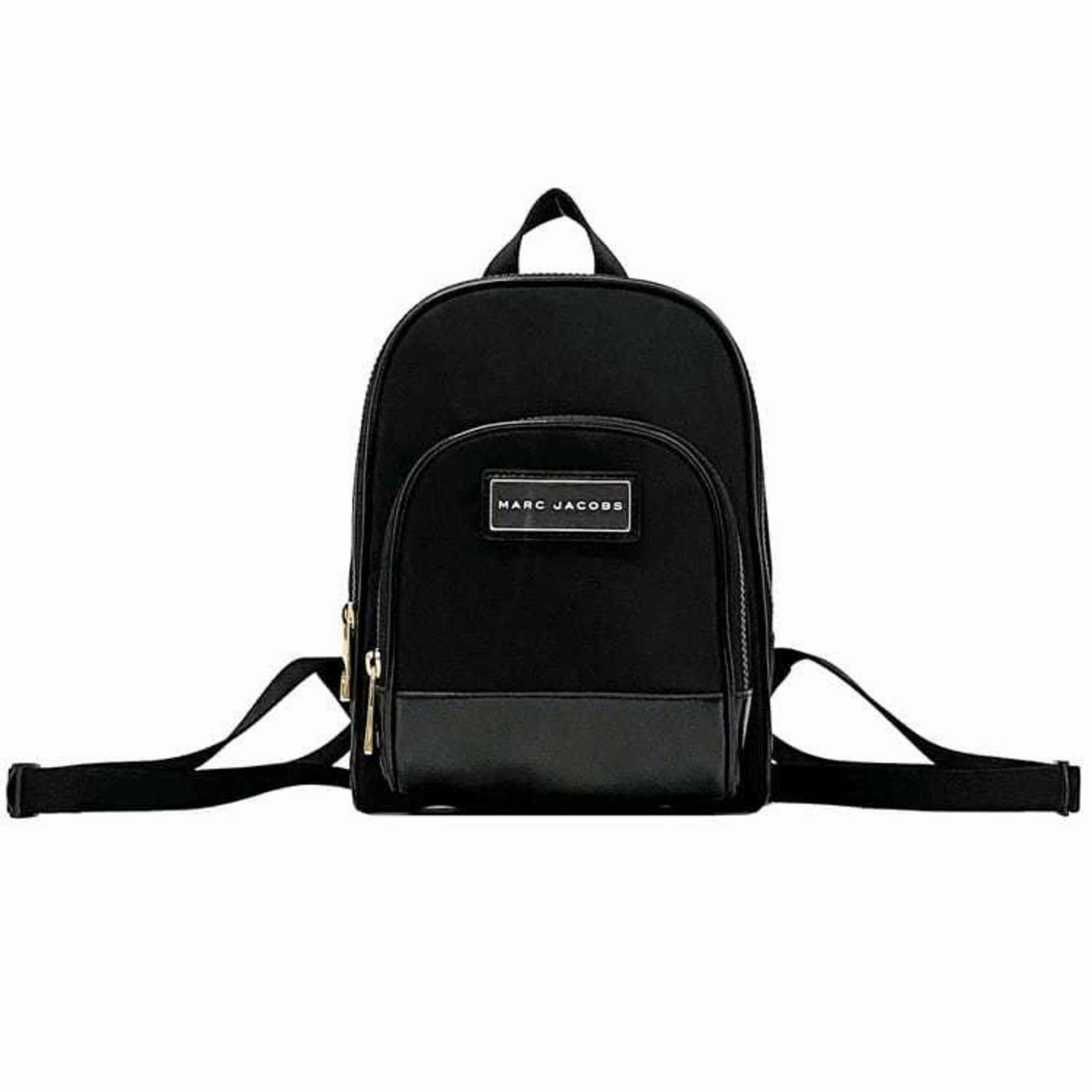 Marc Jacobs Nylon Leather Backpack (Pre-Owned)
