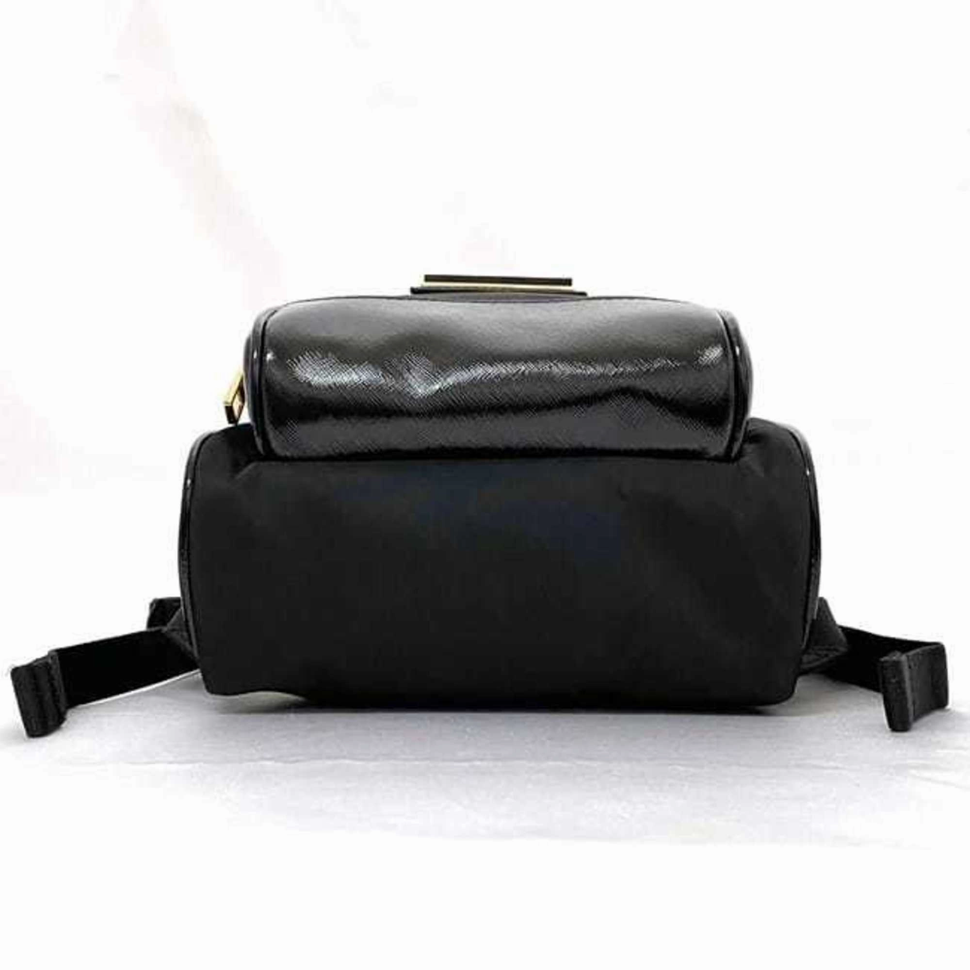Marc Jacobs Nylon Leather Backpack (Pre-Owned)