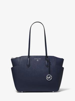 Marilyn Medium Saffiano Leather Tote Bag