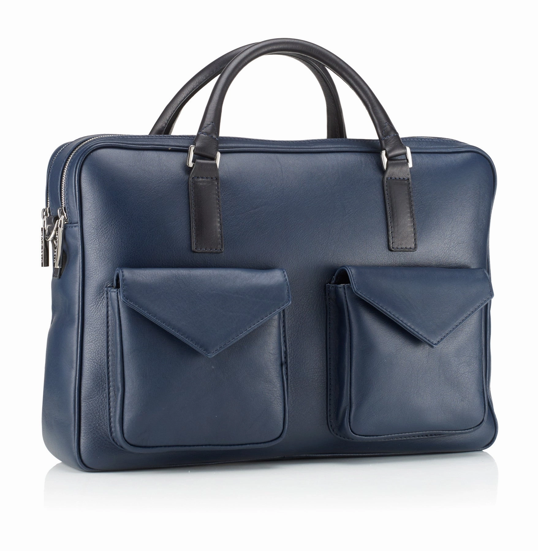 Mark / Giusti Milano Double Zip Bag with Two Pockets