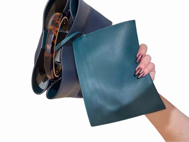 Marni Bucket Navy Handbag