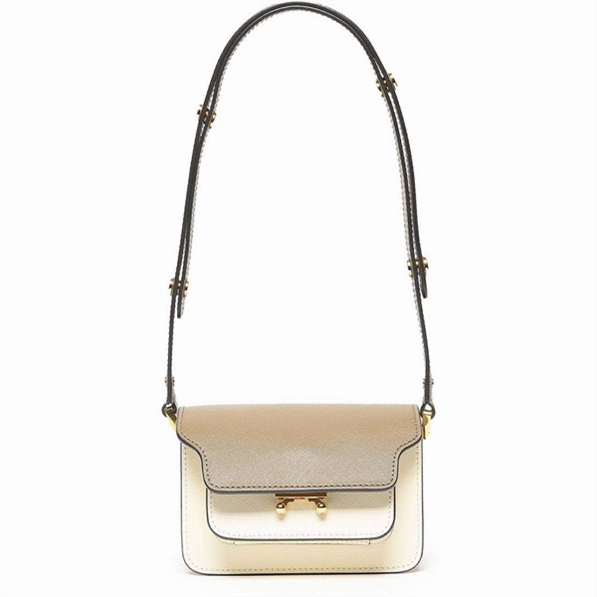 Marni Cigar/Shell/Pumpkin Shoulder Bag