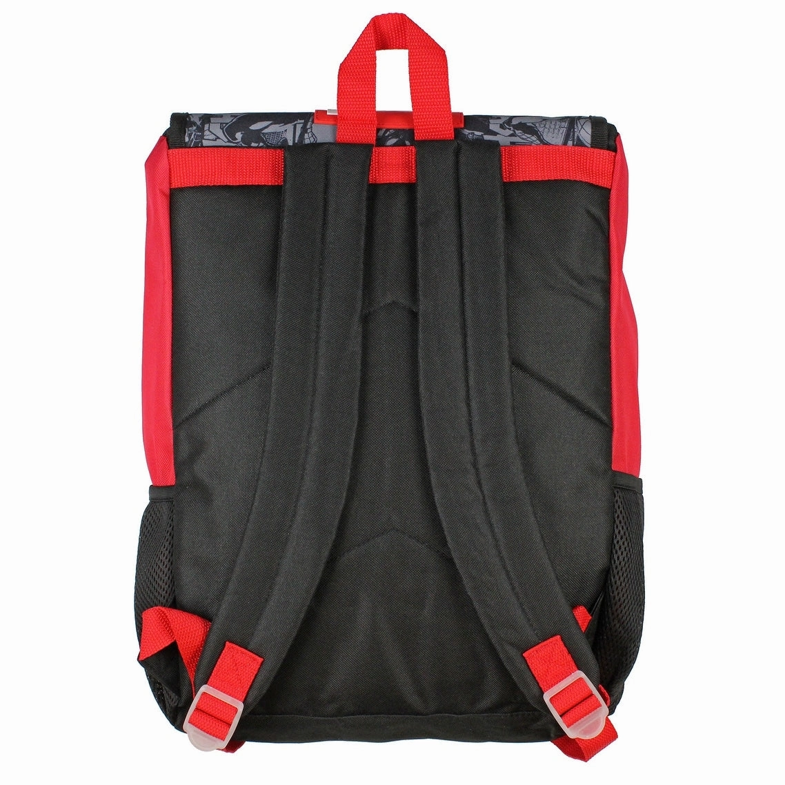 Marvel Spiderman Backpack Front Flap Compartment Travel Laptop Backpack With 3D Molded Marvel Logo