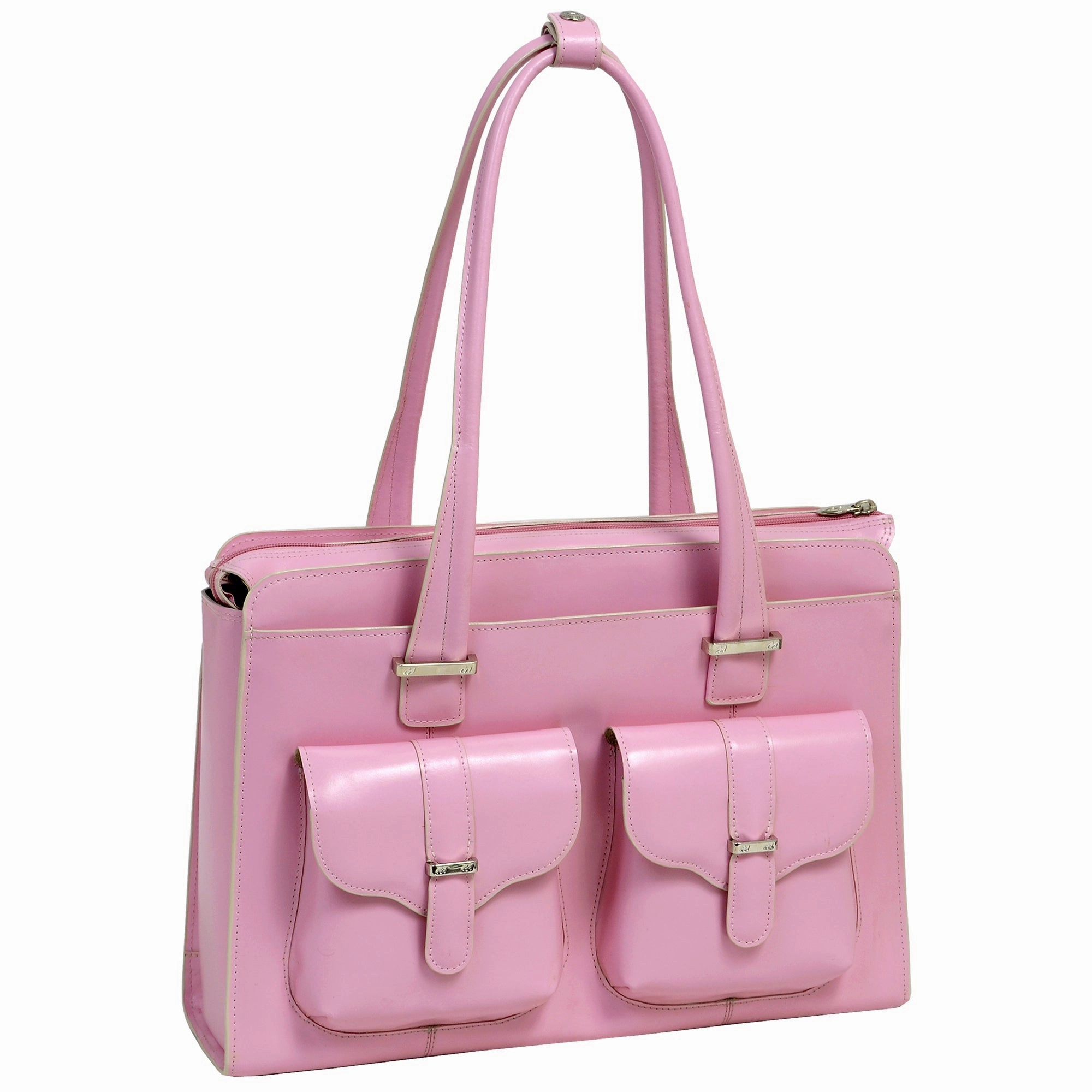 McKlein USA Alexis 14" Leather Ladies' Laptop Briefcase
