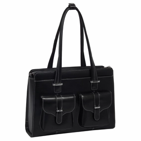 McKlein USA Alexis 14" Leather Ladies' Laptop Briefcase