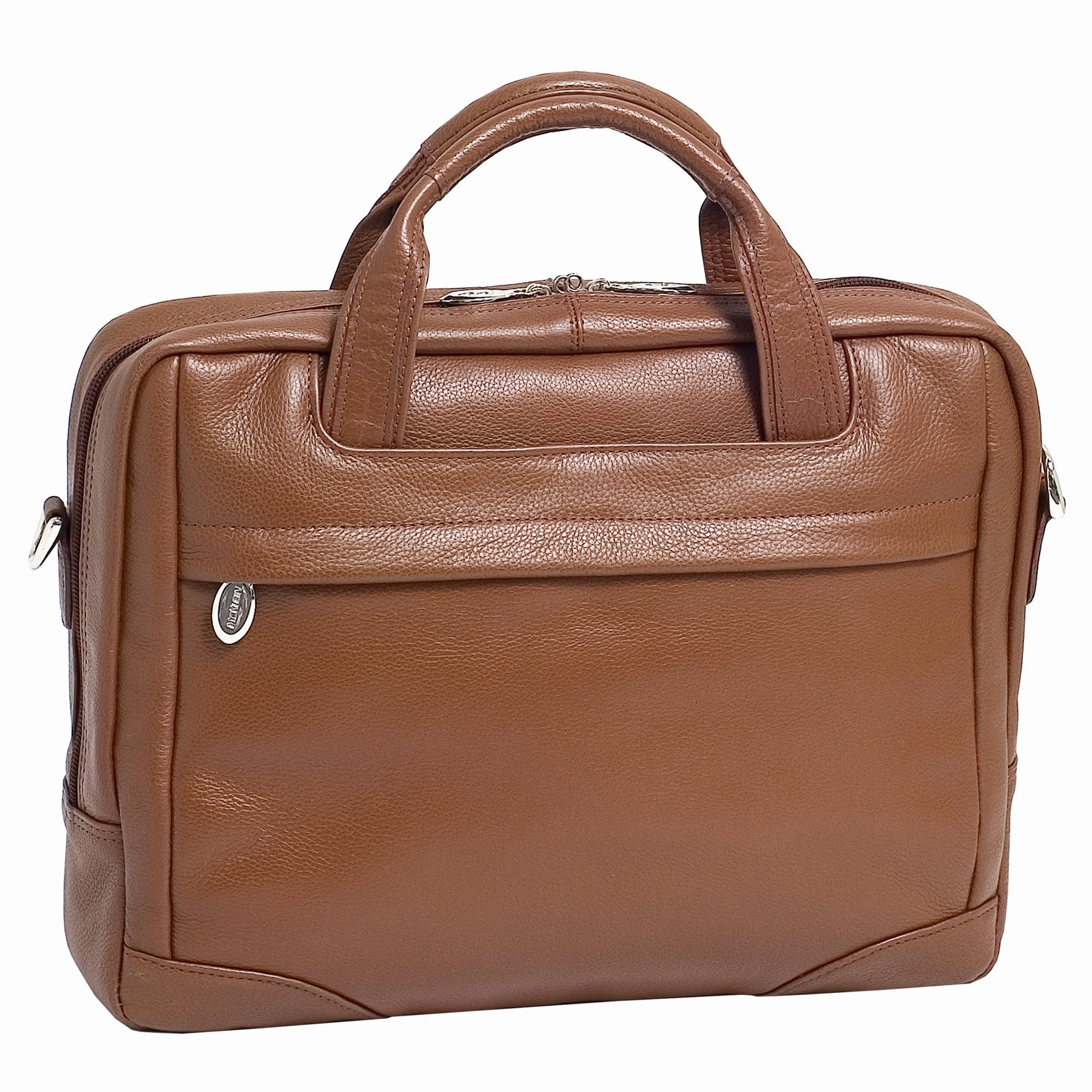 McKlein USA Bronzeville 15.4" Leather Medium Laptop Briefcase
