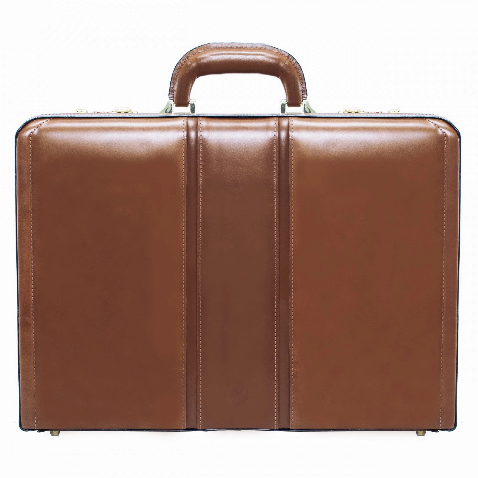 McKlein USA Coughlin Leather 4.5" Expandable Attache Briefcase