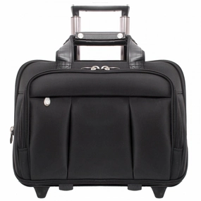 McKlein USA Damen 17" Nylon Wheeled Laptop Briefcase