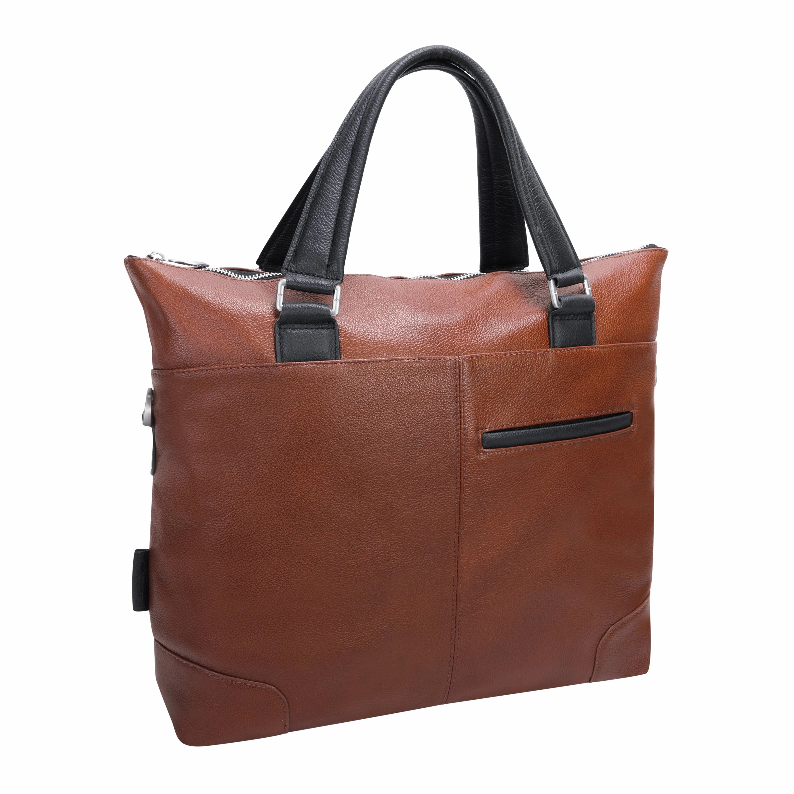 McKlein USA Eastward 15" Leather Two-Tone Laptop & Tablet Briefcase