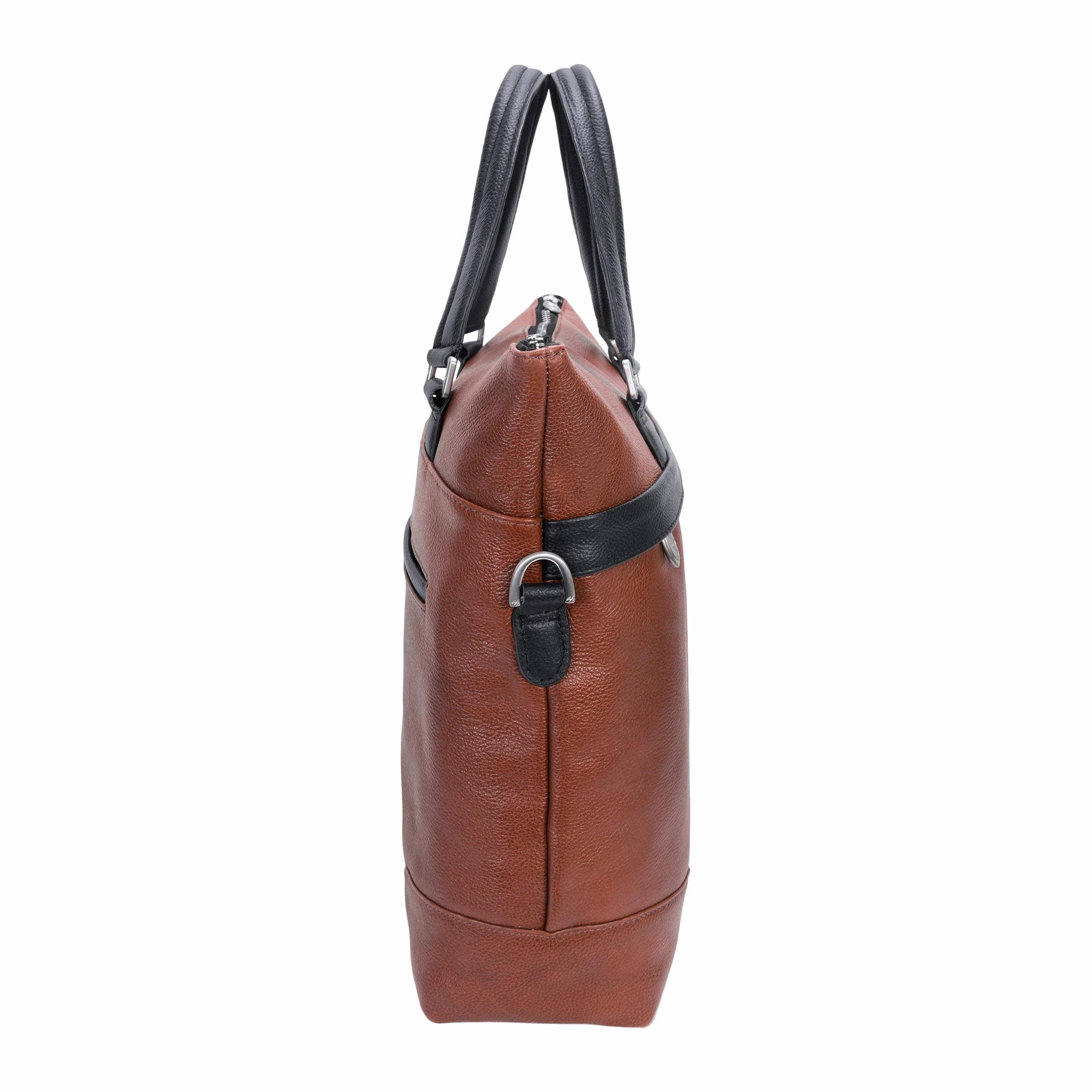McKlein USA Eastward 15" Leather Two-Tone Laptop & Tablet Briefcase
