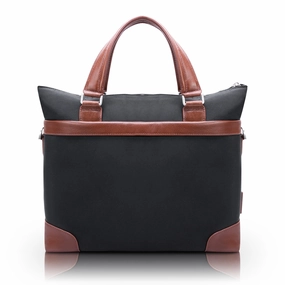 McKlein USA Eastward 15" Nylon Two-Tone Laptop & Tablet Briefcase