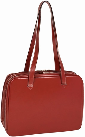 McKlein USA Evanston W Series Italian Leather Ladies Briefcase