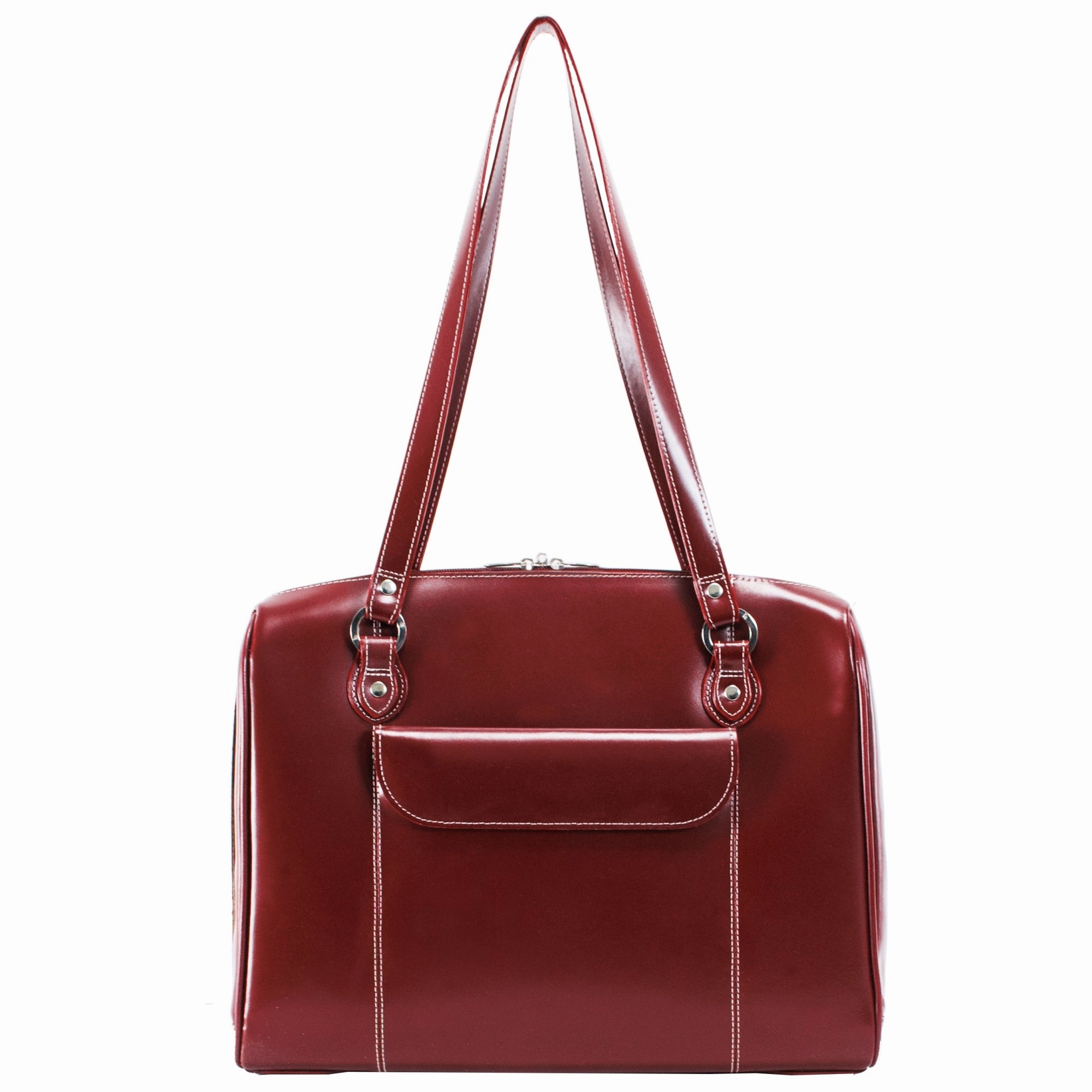 McKlein USA Glenview 15.4" Leather Ladies' Laptop Briefcase