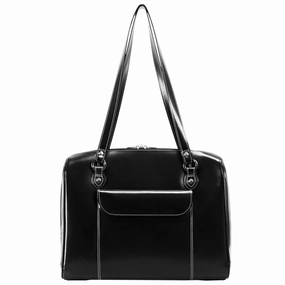McKlein USA Glenview 15.4" Leather Ladies' Laptop Briefcase