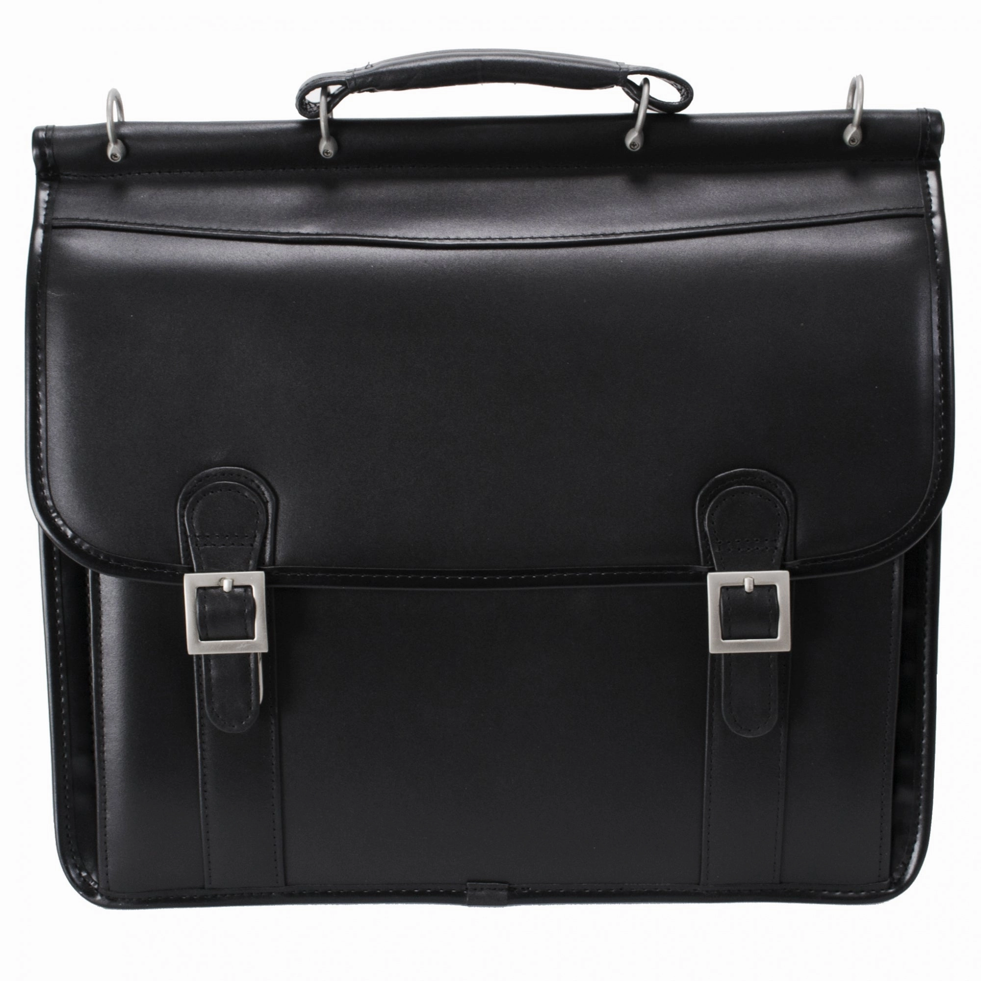 McKlein USA Halsted 15.6" Double Compartment Laptop Briefcase