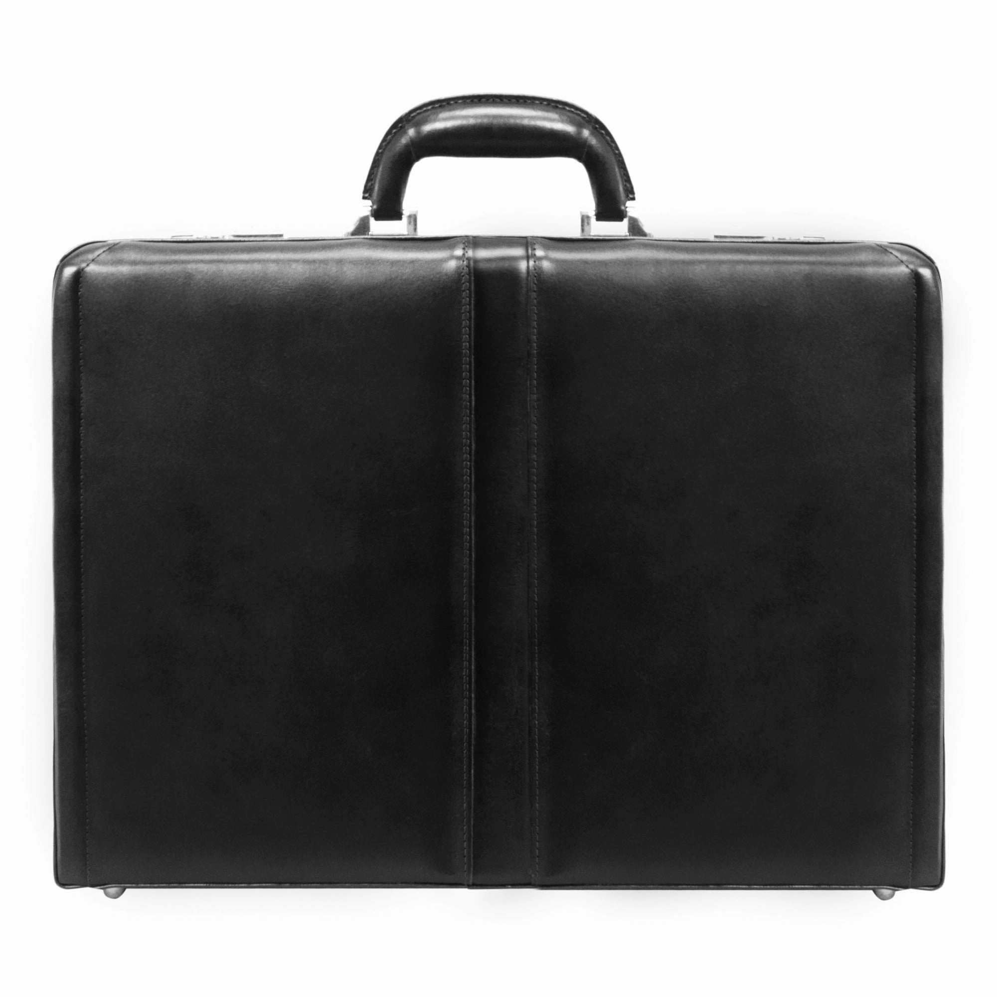 McKlein USA Harper Leather Expandable Attache Case