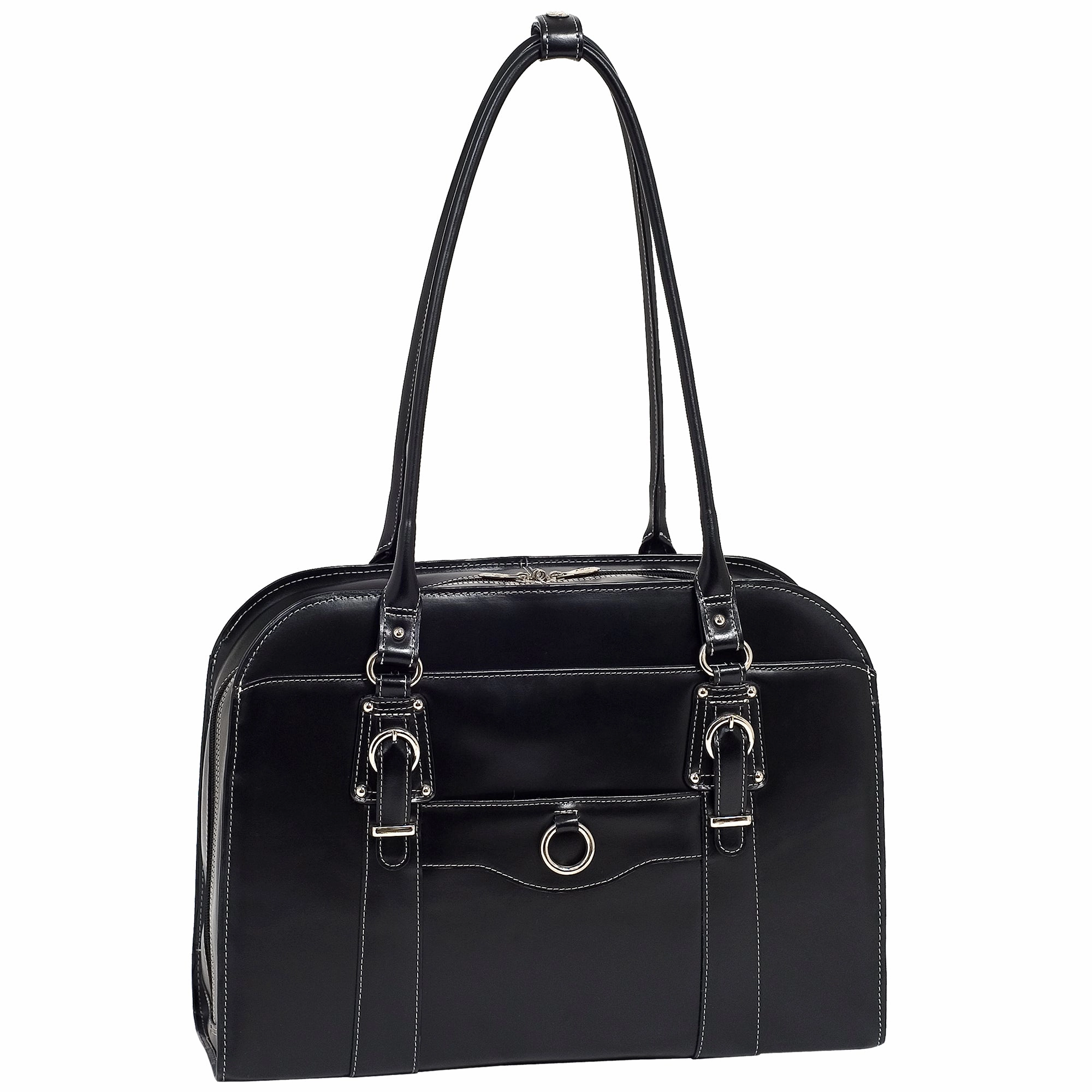 McKlein USA Hillside 14" Leather Ladies' Laptop Briefcase