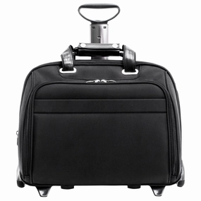 McKlein USA Midway 15.6" Nylon Detachable Wheeled Laptop Briefcase