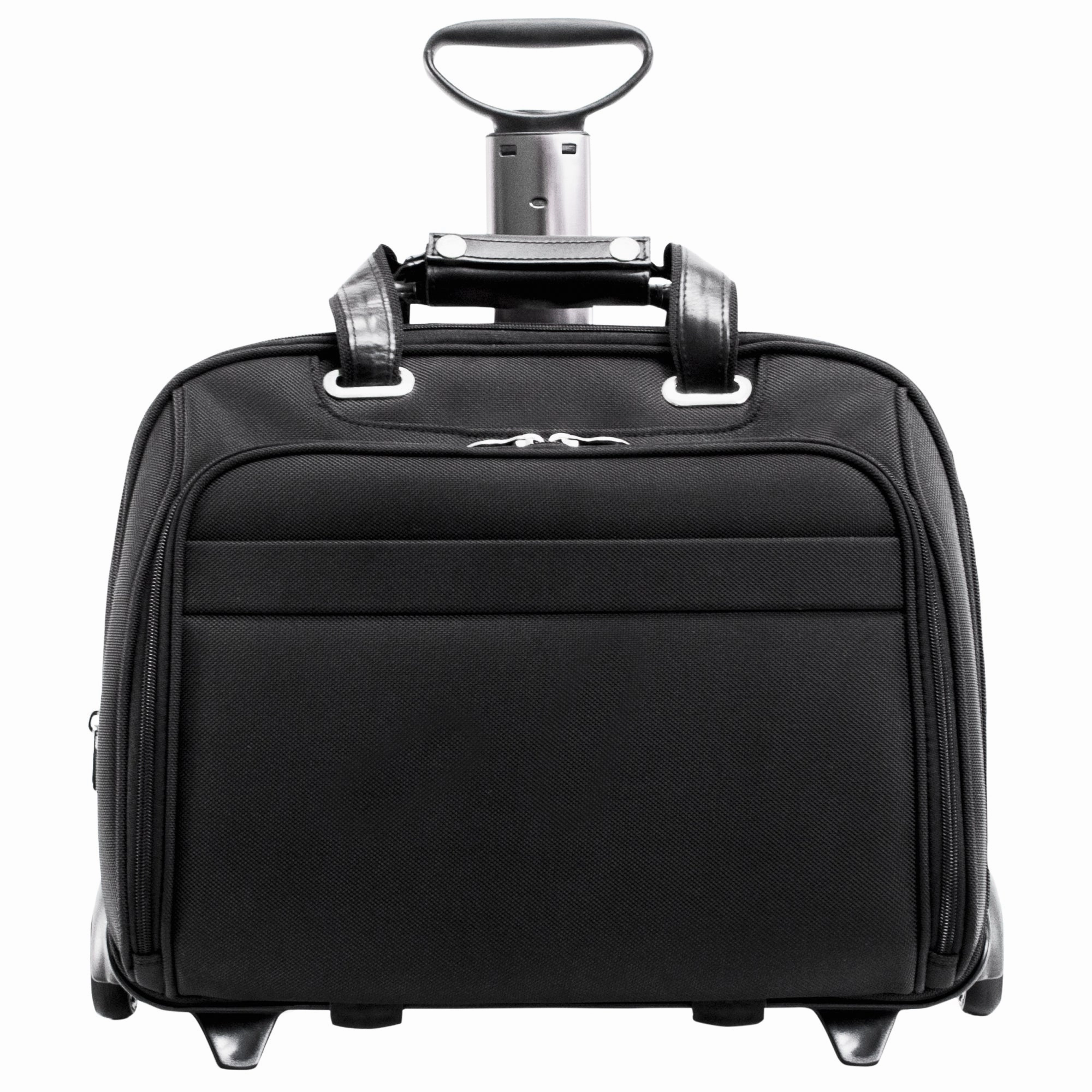 McKlein USA Midway 15.6" Nylon Detachable Wheeled Laptop Briefcase