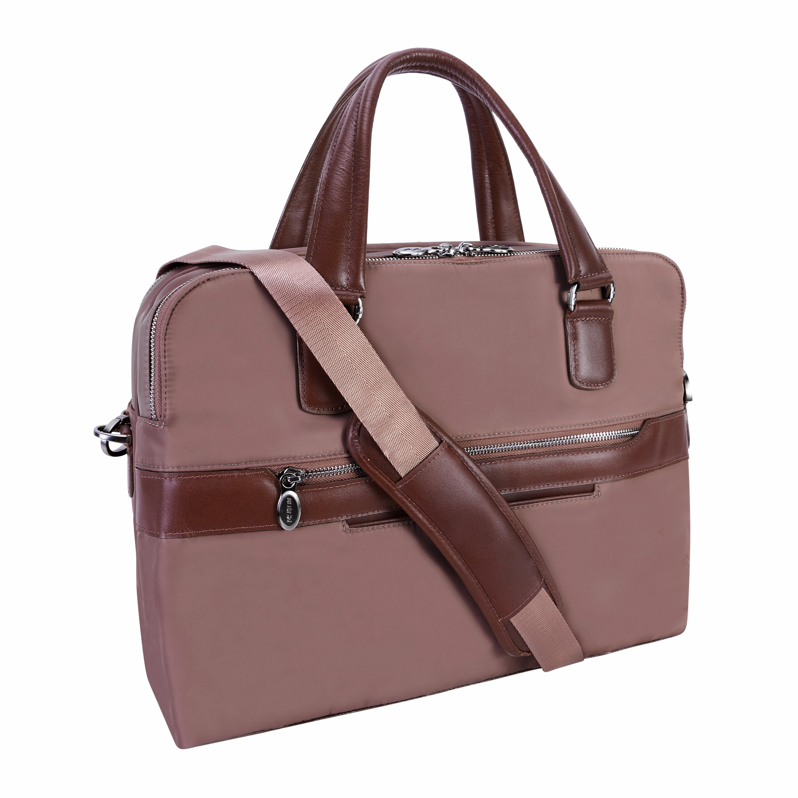 McKlein USA N Series Hartford Nylon Dual Compartment Briefcase