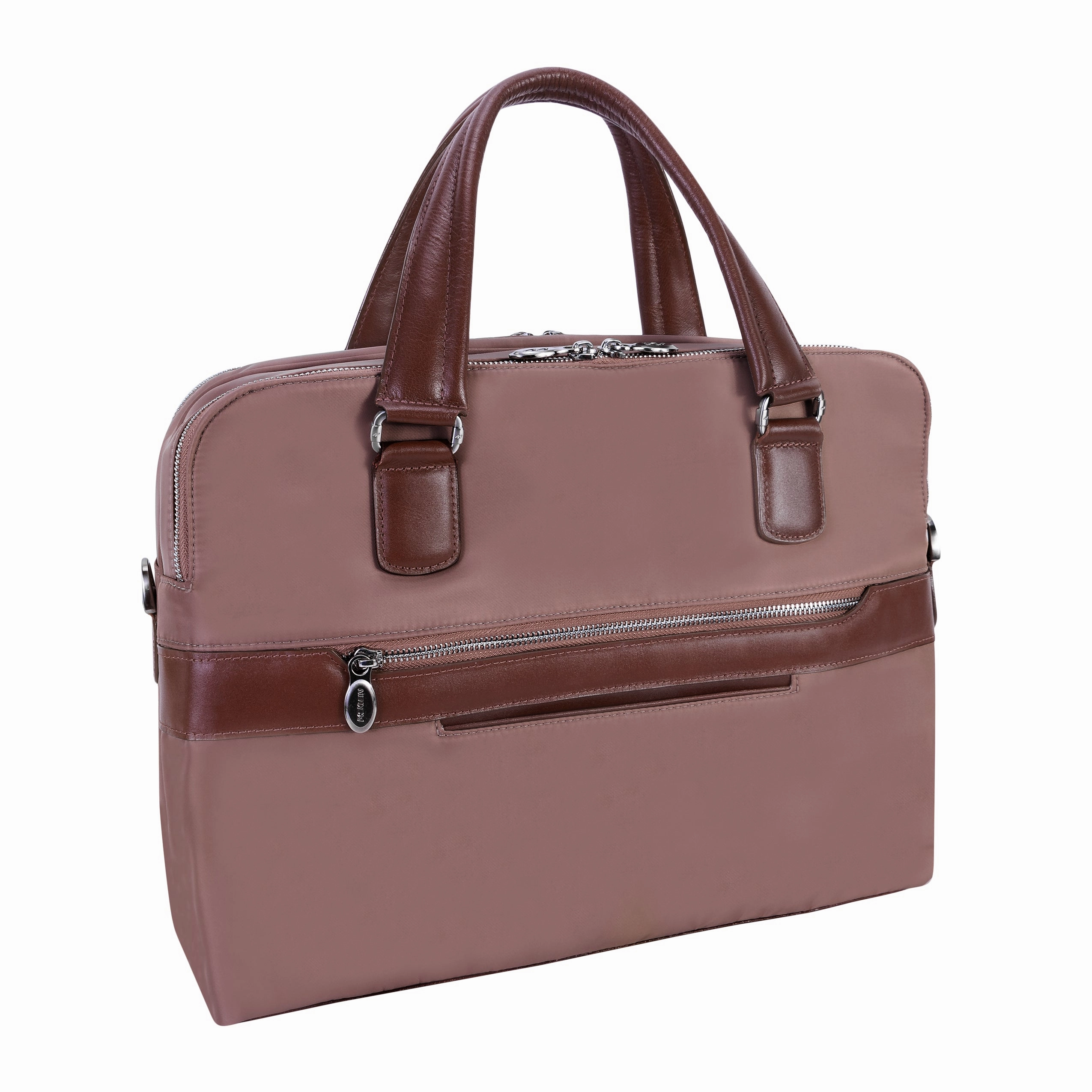 McKlein USA N Series Hartford Nylon Dual Compartment Briefcase