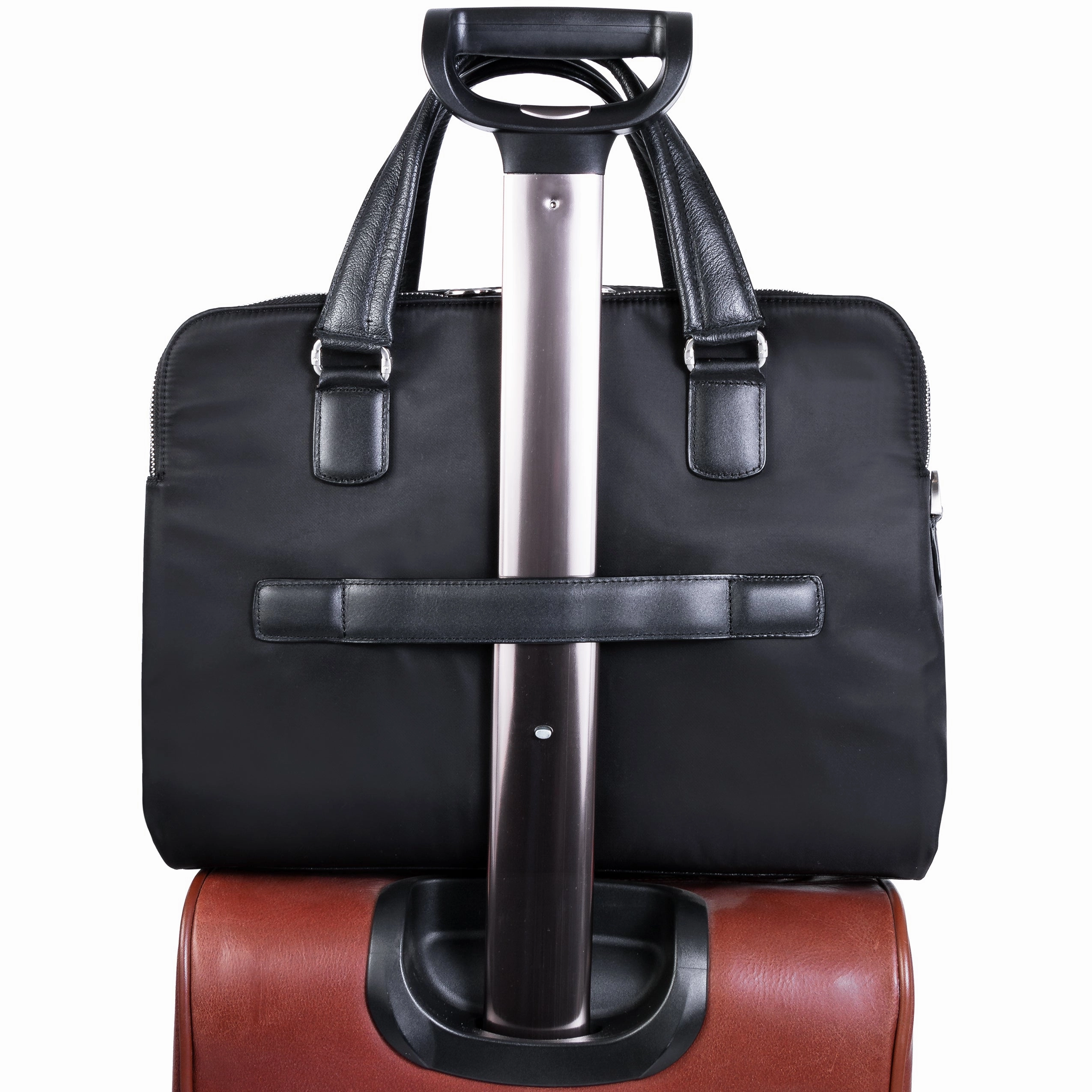 McKlein USA N Series Hartford Nylon Dual Compartment Briefcase