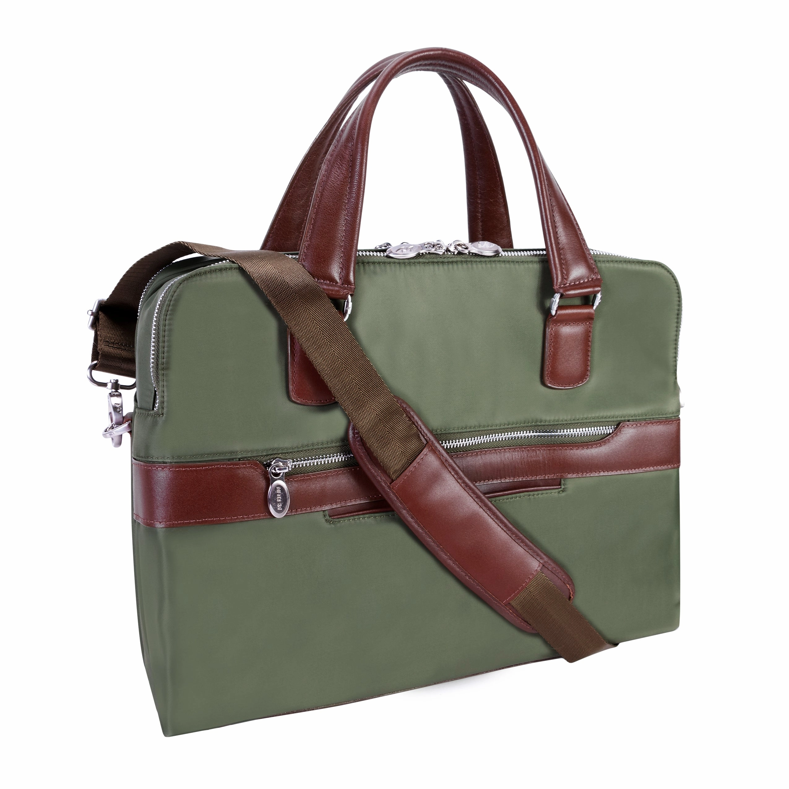 McKlein USA N Series Hartford Nylon Dual Compartment Briefcase