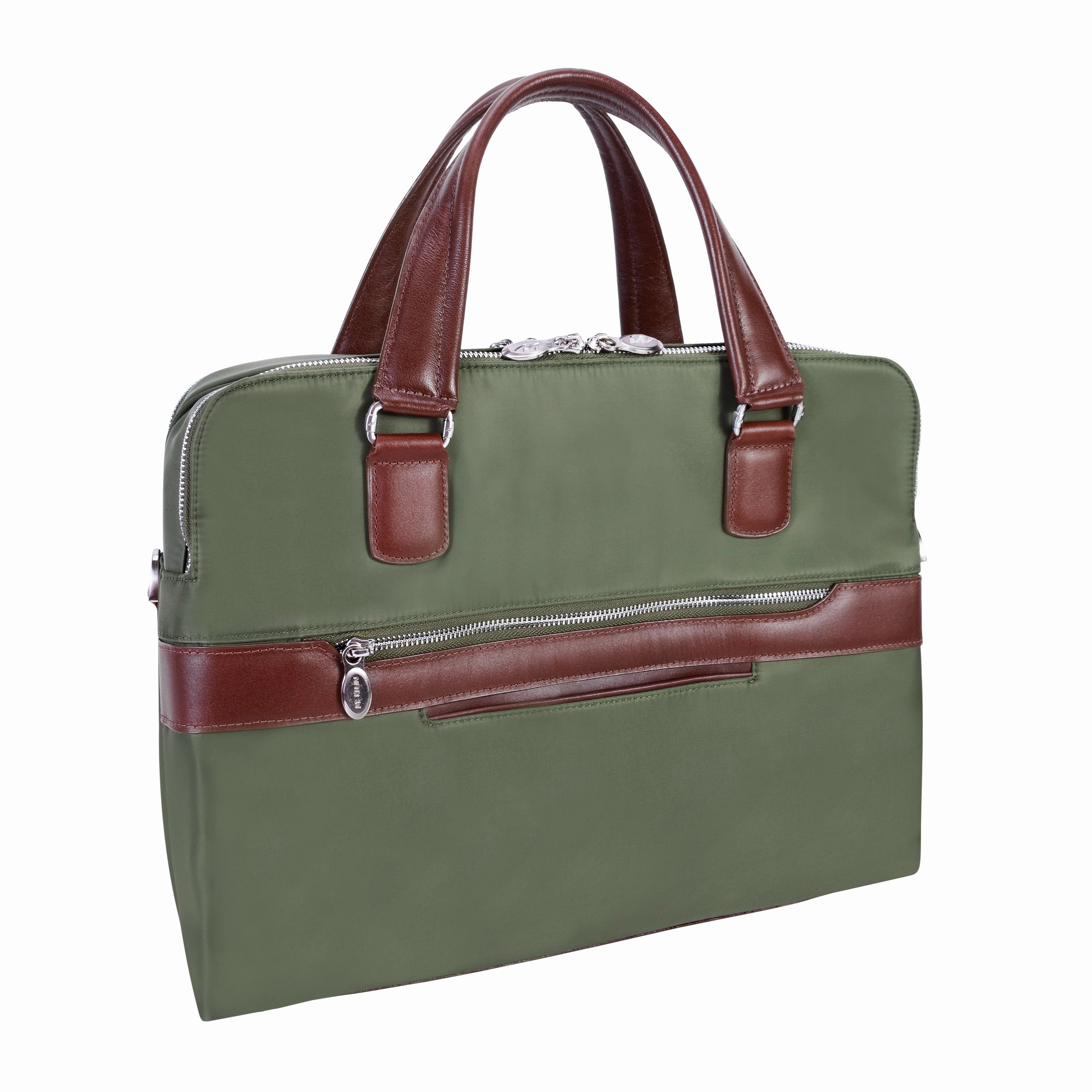 McKlein USA N Series Hartford Nylon Dual Compartment Briefcase
