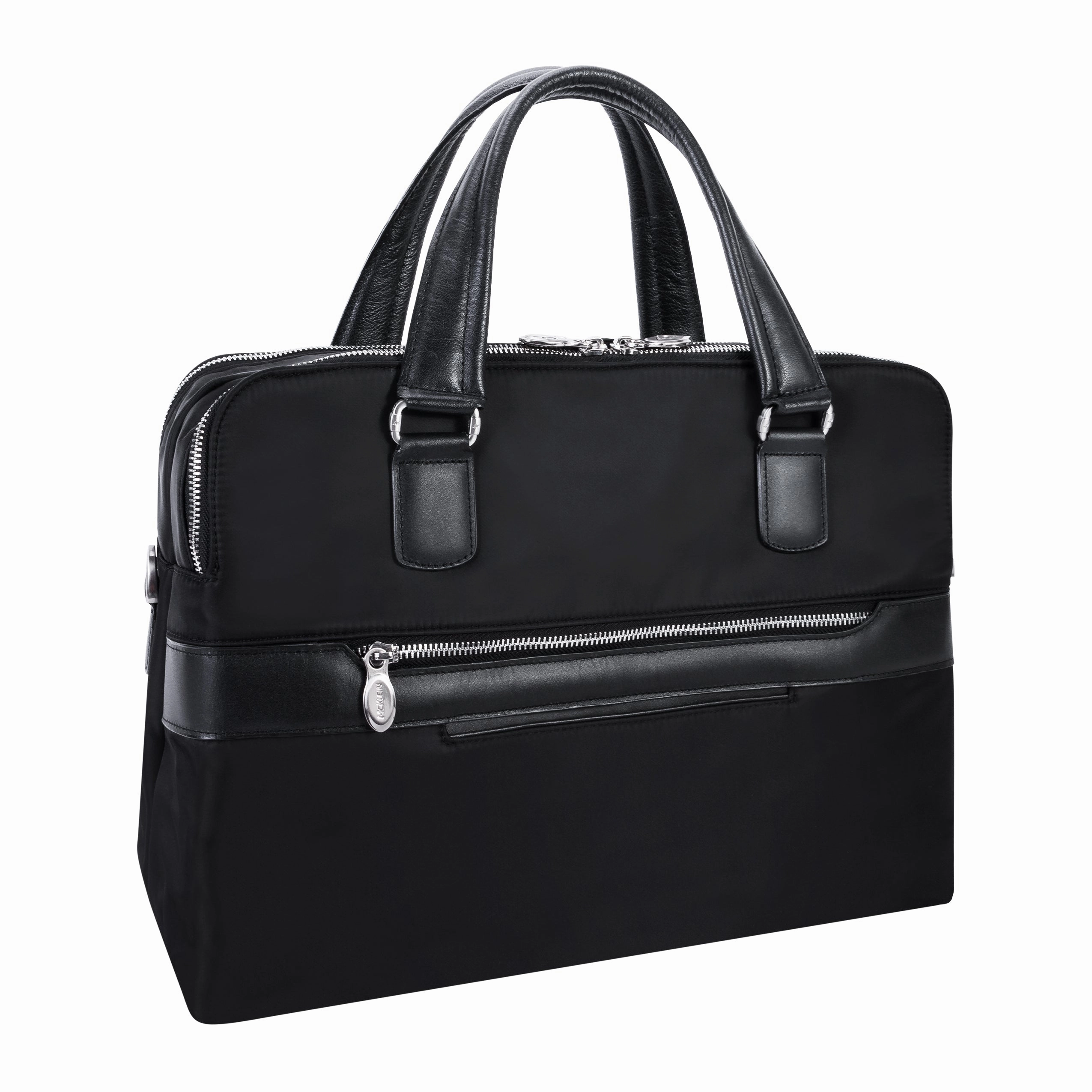 McKlein USA N Series Hartford Nylon Dual Compartment Briefcase