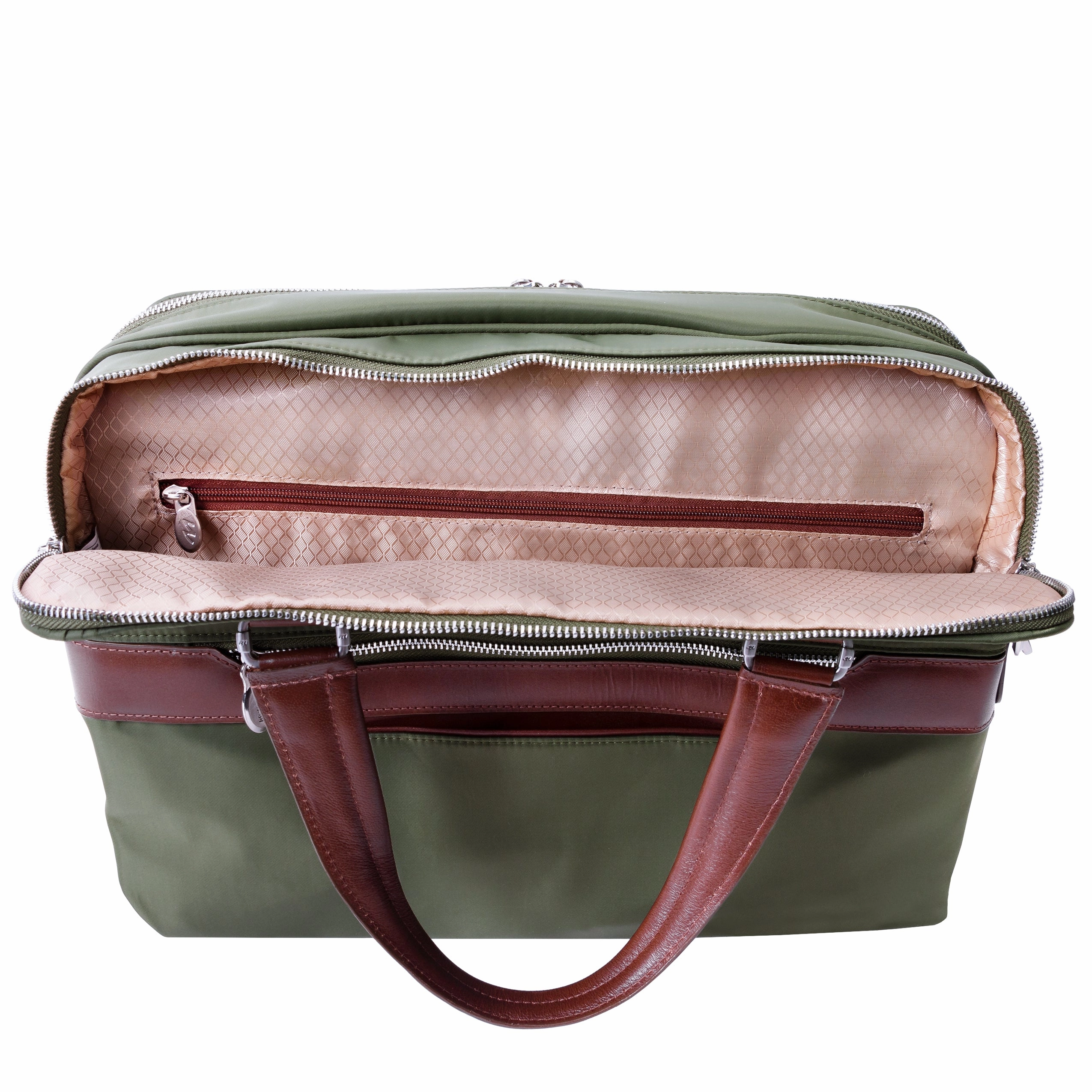 McKlein USA N Series Hartford Nylon Dual Compartment Briefcase